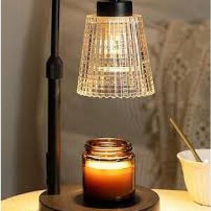 Godonlif ~Candle Warmer Lamp NWT Brightness Adjust & Timer
